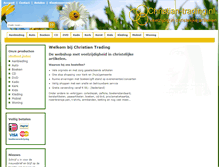 Tablet Screenshot of christian-trading.nl